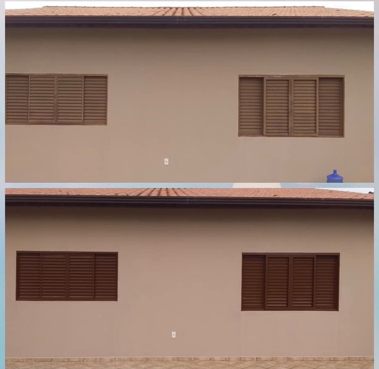 Renovação de fachada residencial